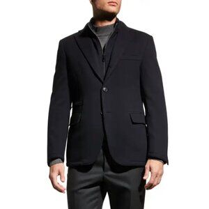 Cornelioni Mens Wool/Cashmere Sport Coat Jacket Made In Italy Sz 56 US 46